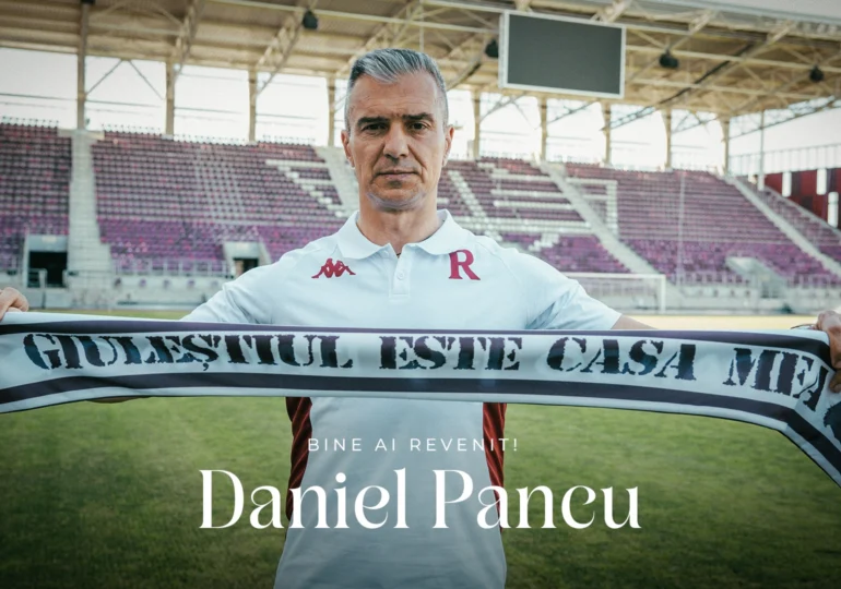 Daniel Pancu a plecat de la CFR Cluj și e noul antrenor al Rapidului - oficial