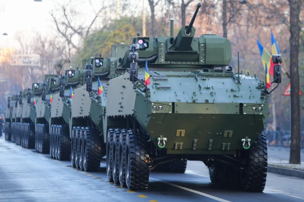 11 militari răniți după ce trei blindate Piranha 5 s-au ciocnit în Sălaj. Cauza accidentului