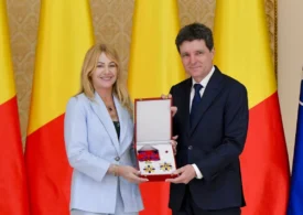 Nadia Comăneci, decorată de Nicușor Dan: Reacția fostei sportive