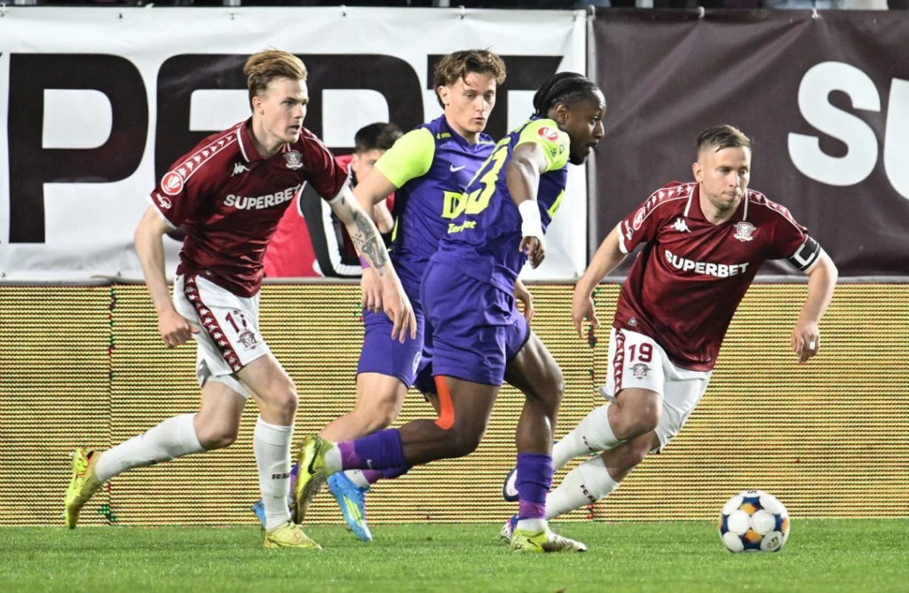 Superliga: Rapid pierde cu CFR Cluj