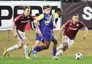 Superliga: Rapid pierde cu CFR Cluj