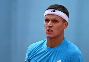Reacția lui Jakub Mensik după ce s-a prăbușit la Roland Garros