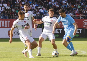 AFC Hermannstadt câștigă un baraj dramatic cu Voluntari