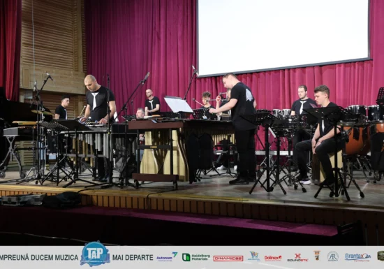 Turneul Ansamblurilor de Percuție ajunge la București