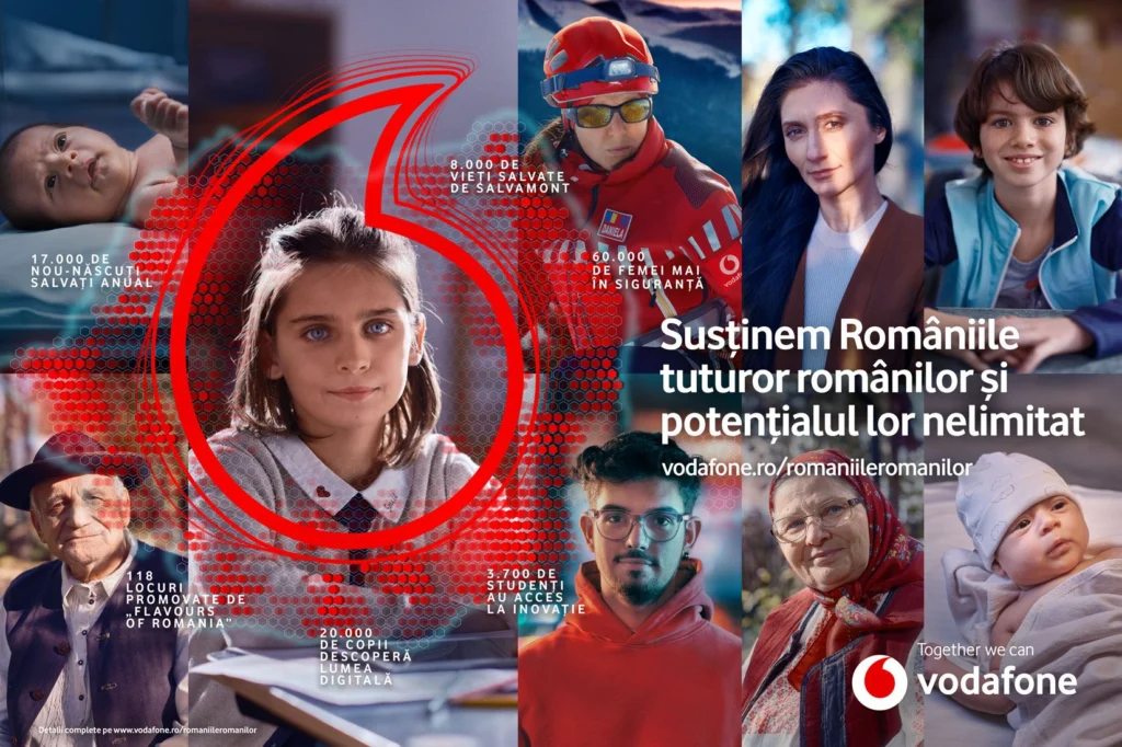 Companii care ne pun pe harta Europei Vodafone, compania care a conectat România, de la primele rețele mobile la hub regional de tehnologie și inovație