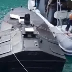 O dronă maritimă ucraineană explozivă a fost găsită pe o cunoscută insulă turistică din Grecia, frecventată și de români. Atena protestează (Video)