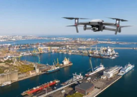 Sistem anti-dronă instalat în Portul Constanța. Autoritățile pot prelua controlul aeronavelor neautorizate