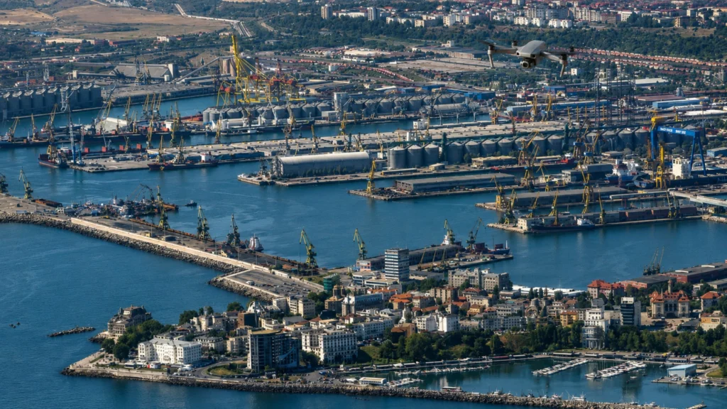 drona portul Constanta