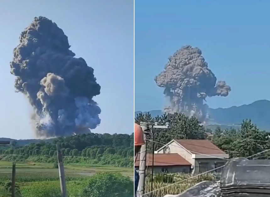 Explozie devastatoare la o fabrică de artificii din China: 21 de morți și zeci de răniți (Video)