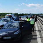 Haos pe drumul spre Capitală: A3 blocată după un carambol cu șapte mașini, e aglomerație și pe Valea Prahovei