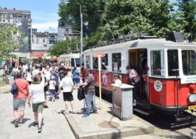 Eveniment inedit în Capitală, de Ziua Copilului: Peste 2.000 de bucureșteni au venit la Parada Tramvaielor (Foto)