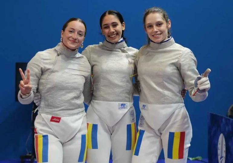 Scrimă: Locul 12 la Campionatele Europene pentru echipa feminină de sabie a României
