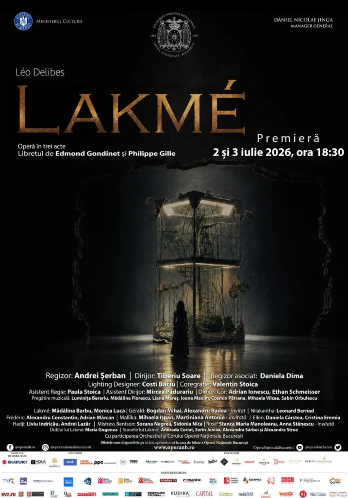 Premieră pe scena Operei Naționale București