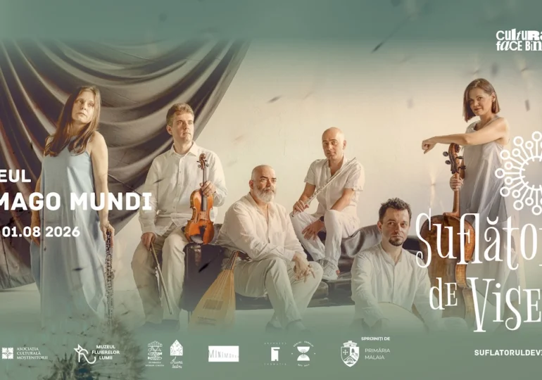 „Suflătorul de vise” aduce cultura în inima satelor: Turneul Imago Mundi începe pe 20 iunie