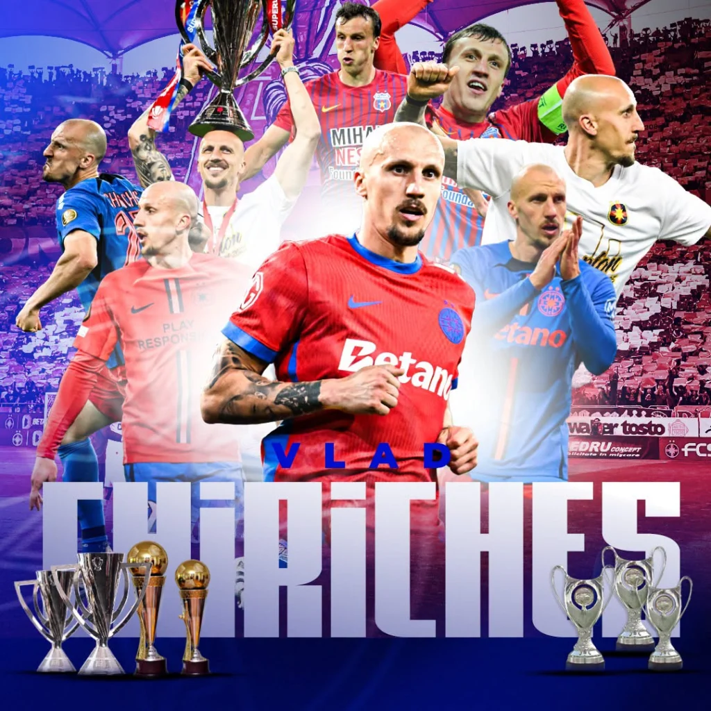 FCSB anunță despărțirea de Vlad Chiricheș – oficial