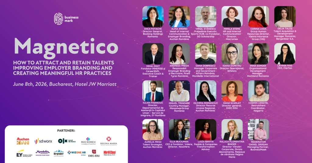 Magnetico București, 8 iunie, află cum se adaptează organizațiile la noile realități din HR și Employer Branding