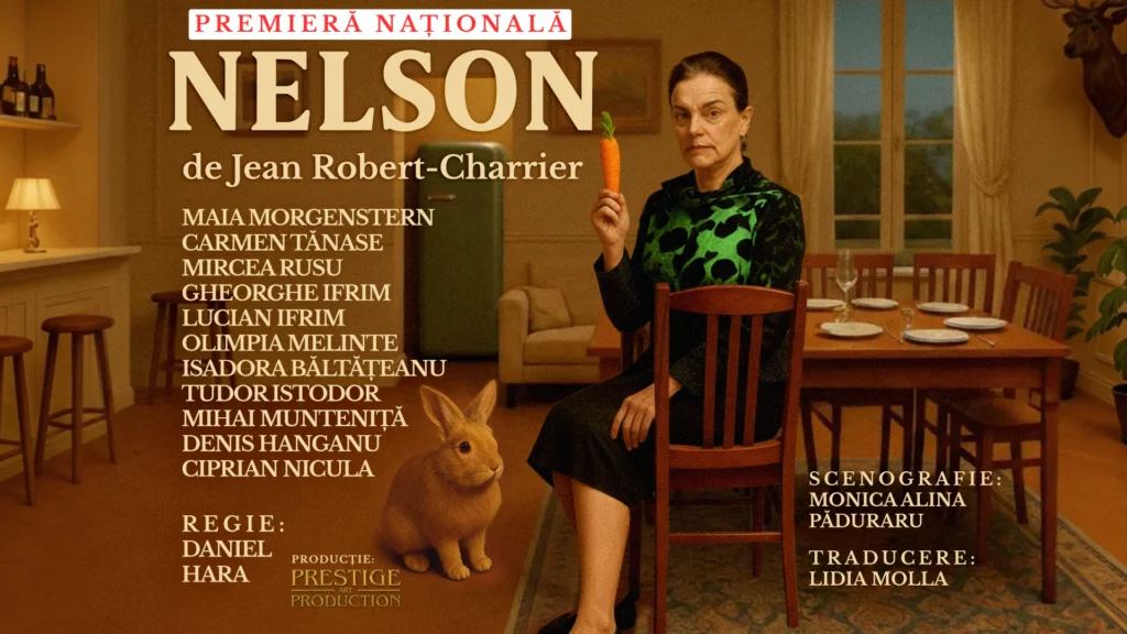 Comedia „Nelson”, în iulie, pe scena Teatrului Național București