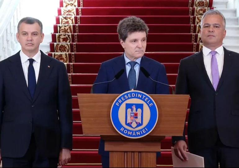 Nicușor Dan a anunțat că Tomac și-a depus mandatul și a desemnat un alt premier: „În acest moment, o soluție politică este potrivită”