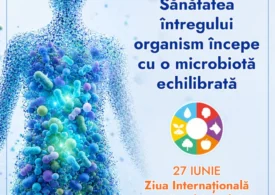 Sandoz Romania celebrează Ziua Internațională a Microbiomului: Sănătatea întregului organism începe cu o microbiotă echilibrată