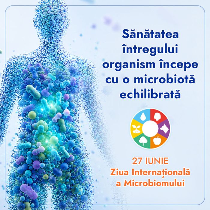Sandoz Romania celebrează Ziua Internațională a Microbiomului: Sănătatea întregului organism începe cu o microbiotă echilibrată