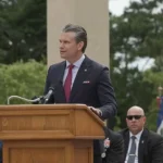 Hegseth a folosit plajele Normandiei pentru un nou atac la adresa Europei