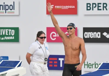 David Popovici intră în finala de la 200 de metri liber cu cel mai bun timp la Trofeul Settecolli