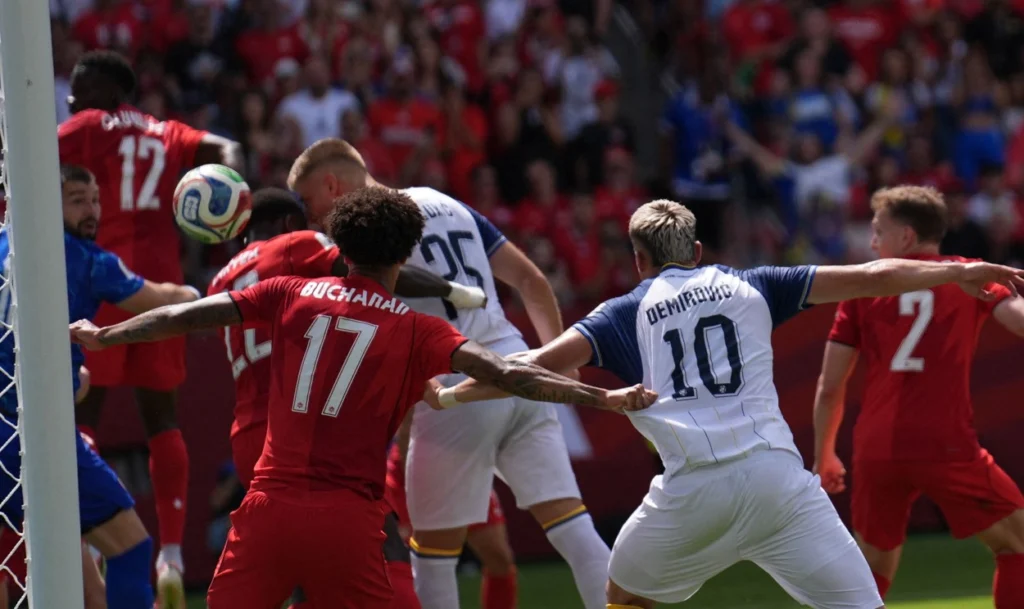 Jovo Lukic, atacantul lui U Cluj, a marcat la Cupa Mondială. Canada remizează cu Bosnia
