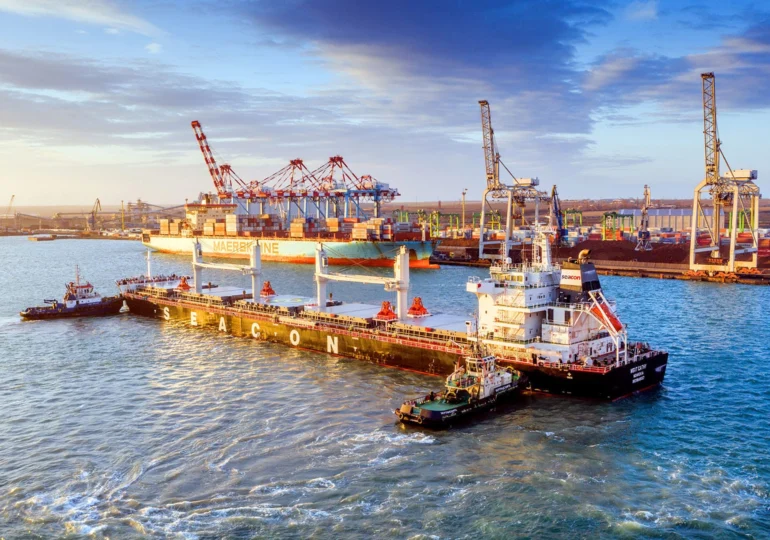 În ciuda războiului, cel mai mare operator de transport maritim din lume investește într-un port ucrainean de la Marea Neagră