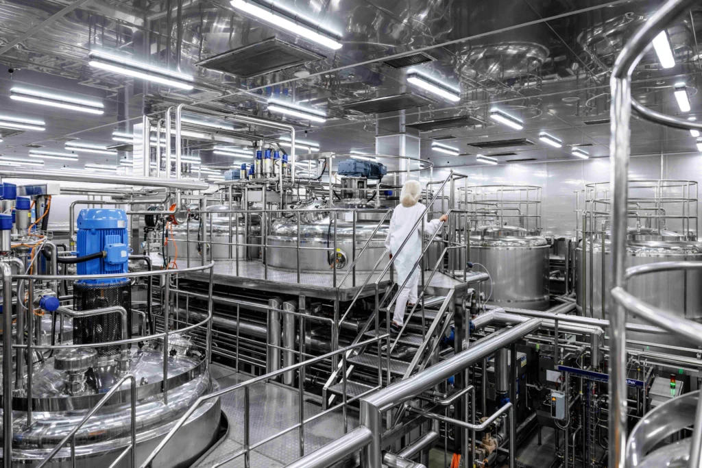 Tetra Pak interior fabrică