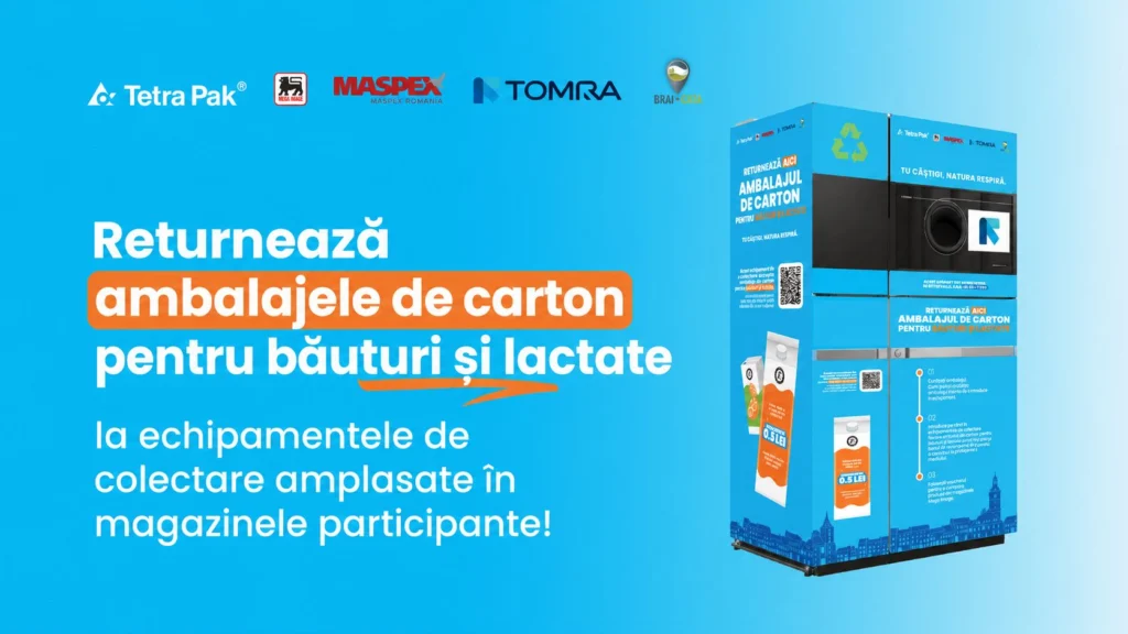 ambalaje caron returnează Tetra Pak