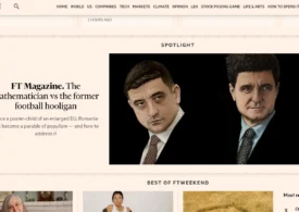 România, între matematician și fostul huligan. Cum explică Financial Times ascensiunea populismului și duelul Dan-Simion