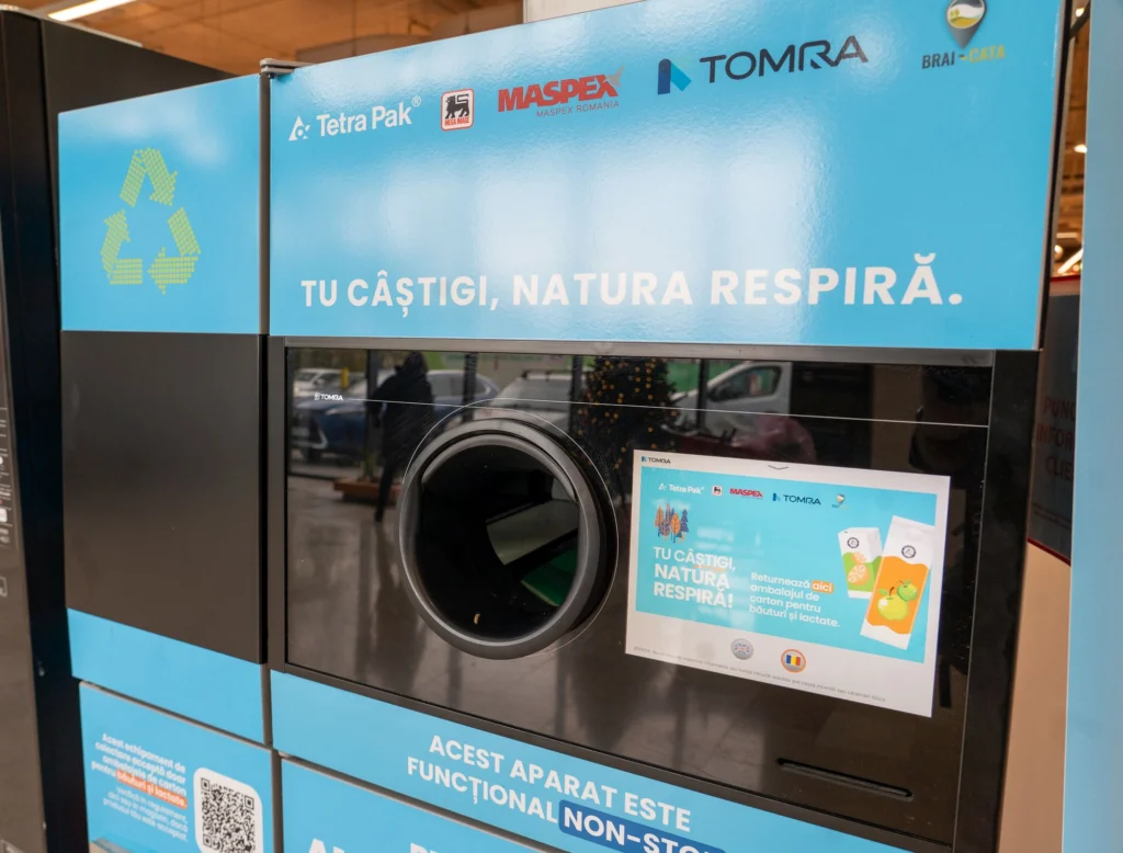 automat colectare Tera Pak
