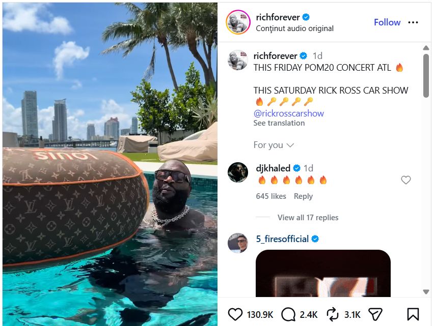 Când te îneci în bani: Un colac Louis Vuitton de 4.400 de dolari face valuri pe Internet (Video)