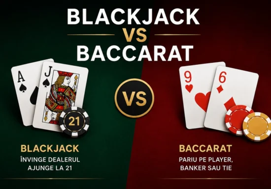 Blackjack vs Baccarat: Reguli simple pentru începători
