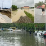 Ploile au făcut prăpăd în țară: sate izolate, drumuri rupte și risc de inundații. Autoritățile deversează controlat două baraje din Prahova (Foto&Video)