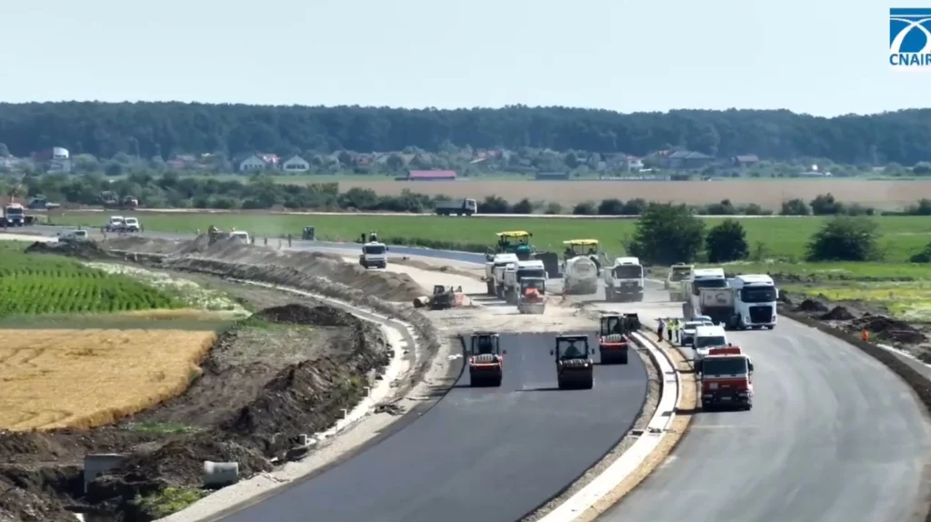 Lotul 1 de pe Autostrada A0 Nord ar putea fi deschis până la sfârșitul anului (Video)