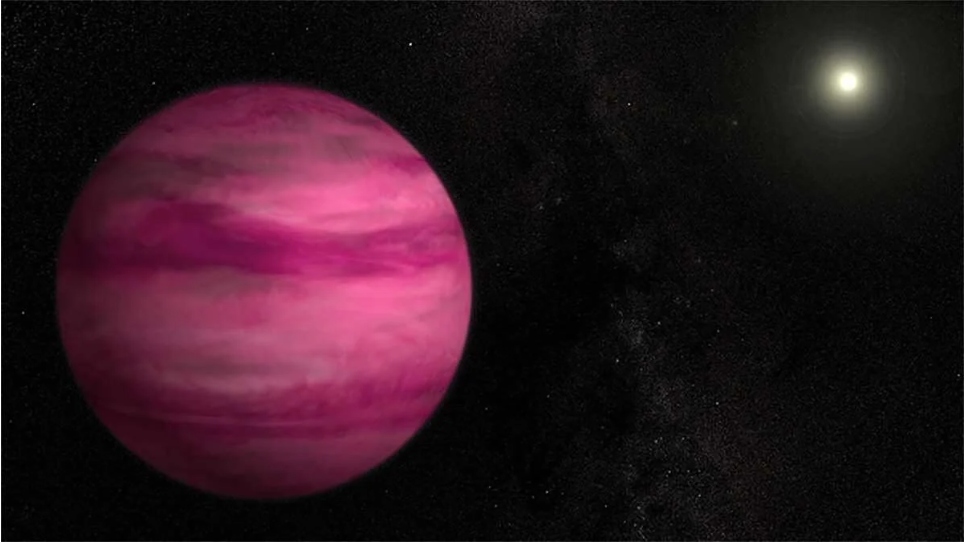 O planetă roz îi pune în încurcătură pe astronomi. Are nori de sare și nu e singura ciudățenie