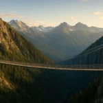Cel mai înalt pod suspendat din Europa va fi construit într-o comună din România