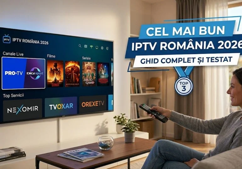 Cel mai bun IPTV România 2026: Ghid complet și testat