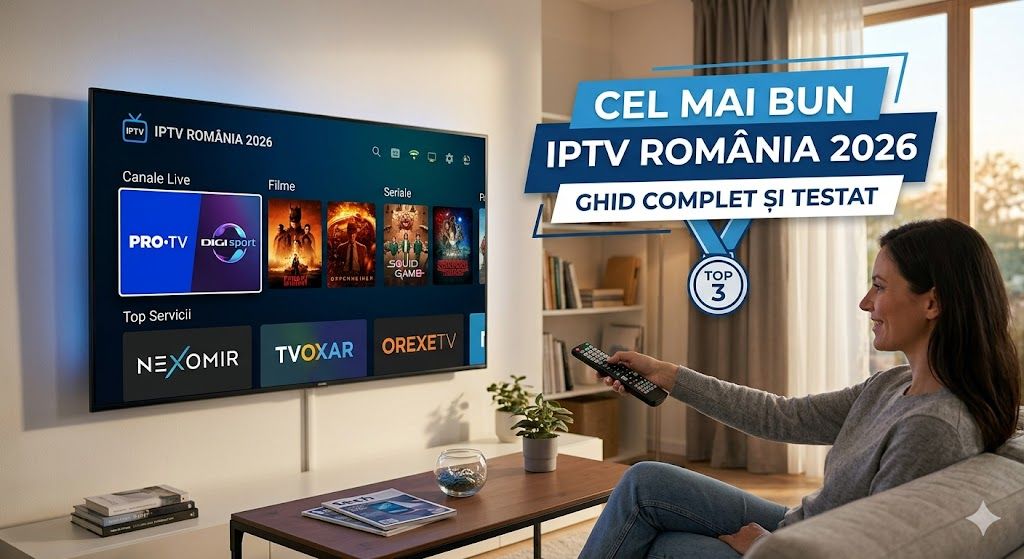 Cel mai bun IPTV România 2026: Ghid complet și testat