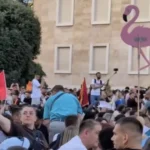 „Revoluția flamingo” zguduie o țară europeană. Tinerii ies în stradă împotriva unui proiect de lux, în care ginerele lui Trump vrea să bage 4 miliarde de euro (Video)