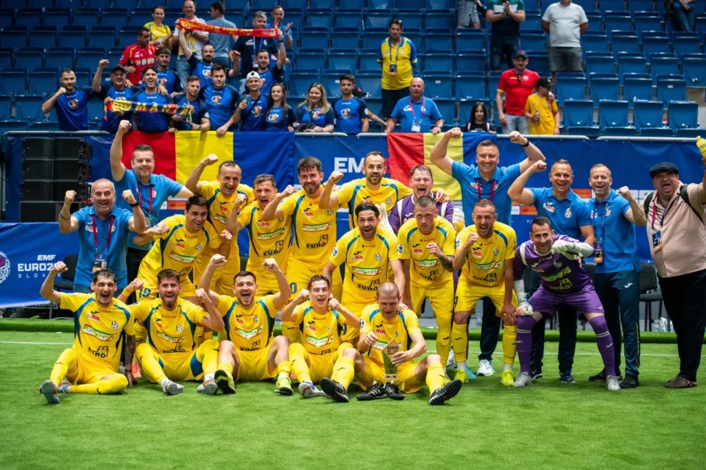 România s-a calificat în sferturile de finală ale Campionatului European de minifotbal
