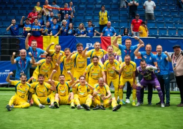 România s-a calificat în sferturile de finală ale Campionatului European de minifotbal