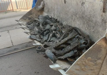 Au fost 60 de grade la nivelul solului. Cum arată șinele de tramvai pe cod roșu de caniculă (Foto)