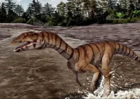 Biped și fără dinți! Așa arăta strămoșul din Triasic al crocodilului!