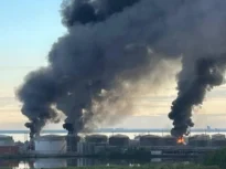 Ziua 1561 Arde cel mai mare terminal petrolier din Rusia și o uzină militară (Video) Lovituri la Sankt Petersburg, înainte de Davosul lui Putin. Kaja Kallas: Rusia e panicată