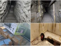 Tunel secret de aproape 600 de metri sub granița SUA-Mexic: A fost confiscată o tonă de cocaină, în valoare de 45 de milioane de dolari (Video)