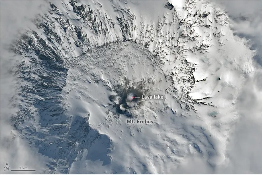 Un vulcan din Antarctica aruncă în atmosferă praf de aur! Misterul îi intrigă pe oamenii de știință de peste 30 de ani