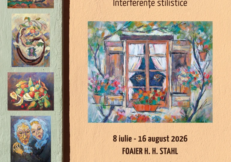 Tiberiu Cercel. Interferențe Stilistice, expoziție de pictură la Muzeul Țăranului Român