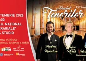 Ediția 2026 a „Duelului Tenorilor”, cu Ștefan von Korck și invitații, pe 14 septembrie la Teatrul Național - Sala Studio, în deschiderea stagiunii Musical Extravaganza